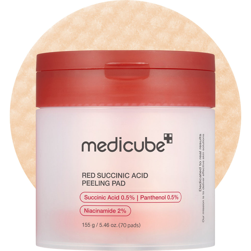 Red Succinic Acid Panthenol Pads A7