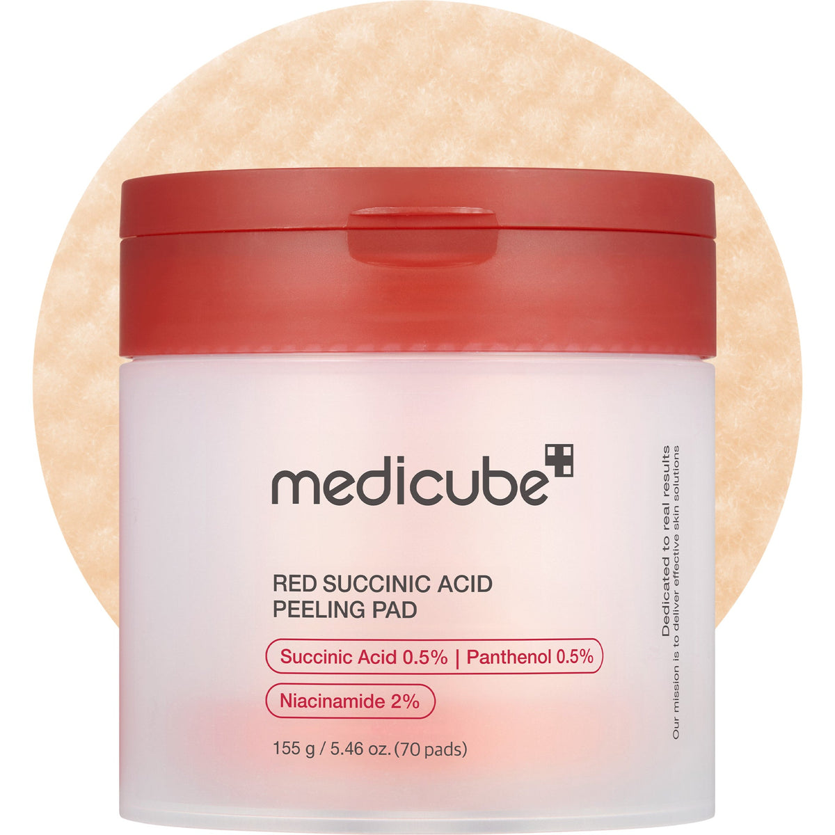 Red Succinic Acid Panthenol Pads A7