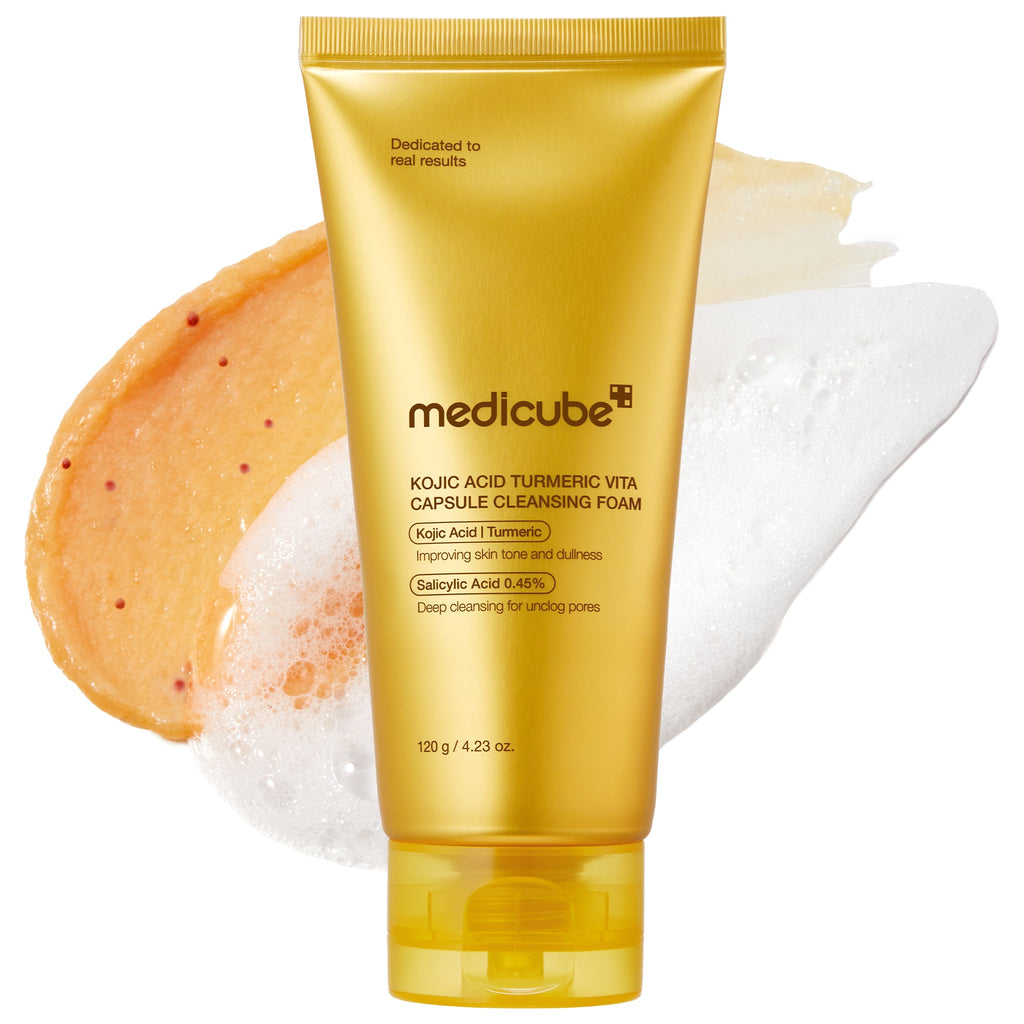 Kojic Acid Turmeric Vita Capsule Foam Cleanser P8