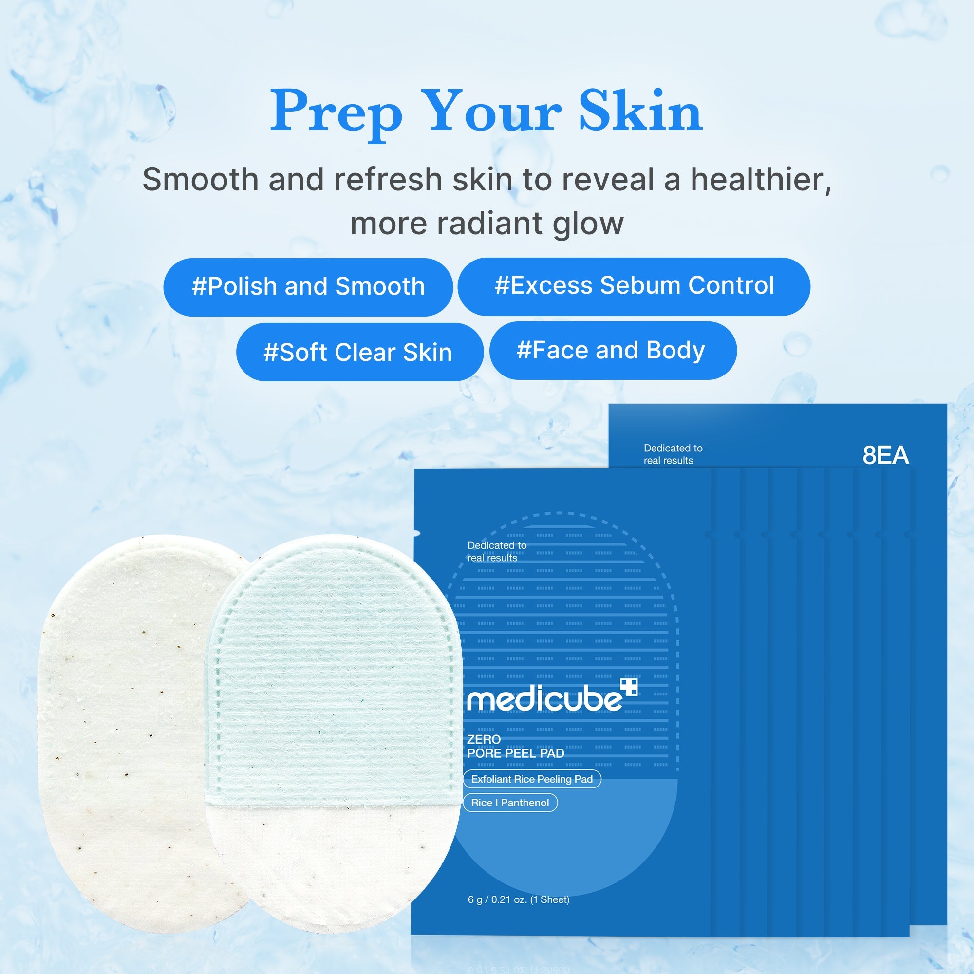Zero Pore Peeling Pads (8ea) W2