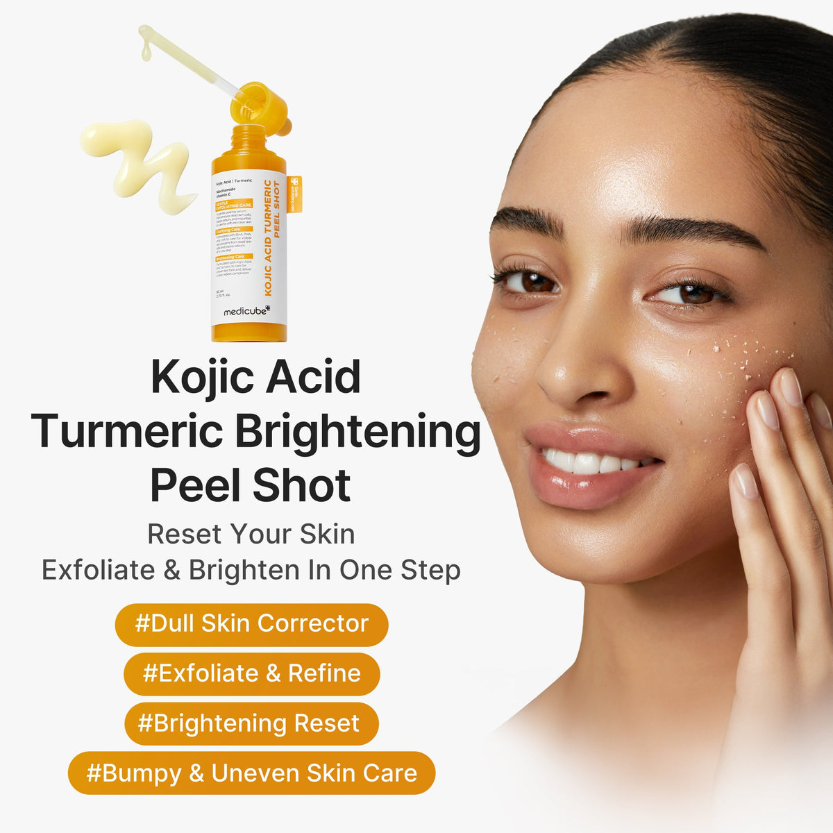 Kojic Acid Turmeric Peel Shot H7