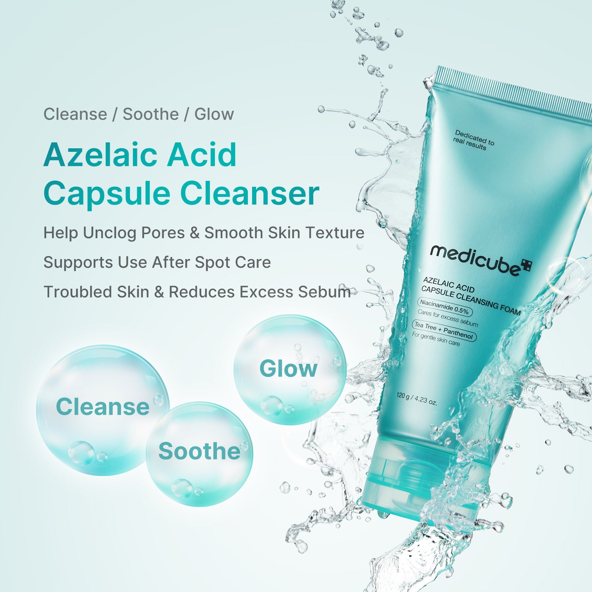 Azelaic Acid Capsule Foam Cleanser M4