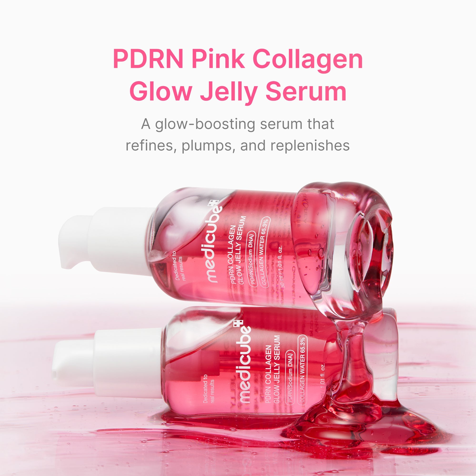 PDRN Pink Collagen Glow Jelly Serum U3
