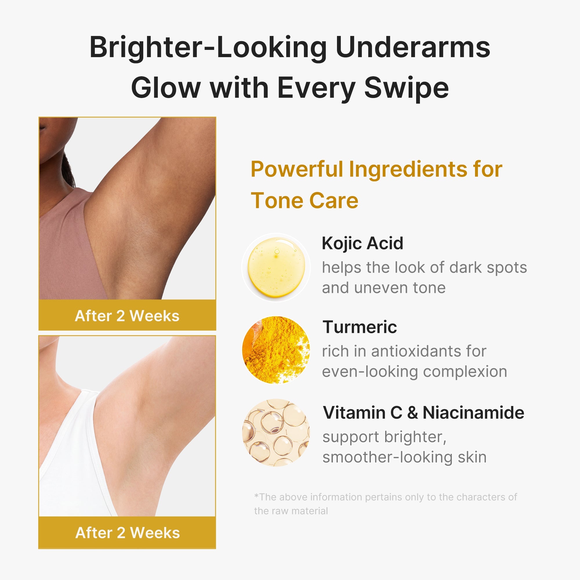 Kojic Acid Brightening Deodorant (Vanilla & Pistachio) R3