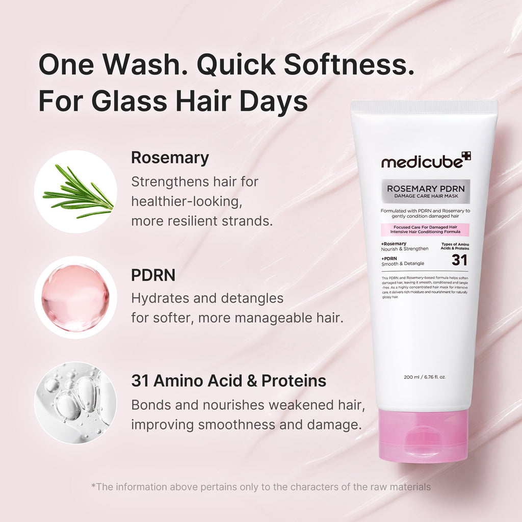 Rosemary PDRN Damage Care Hair Mask W3