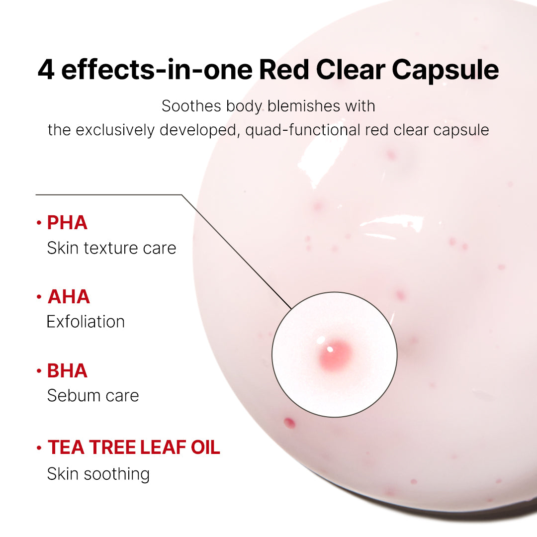 Red Clear Capsule Body Lotion U2