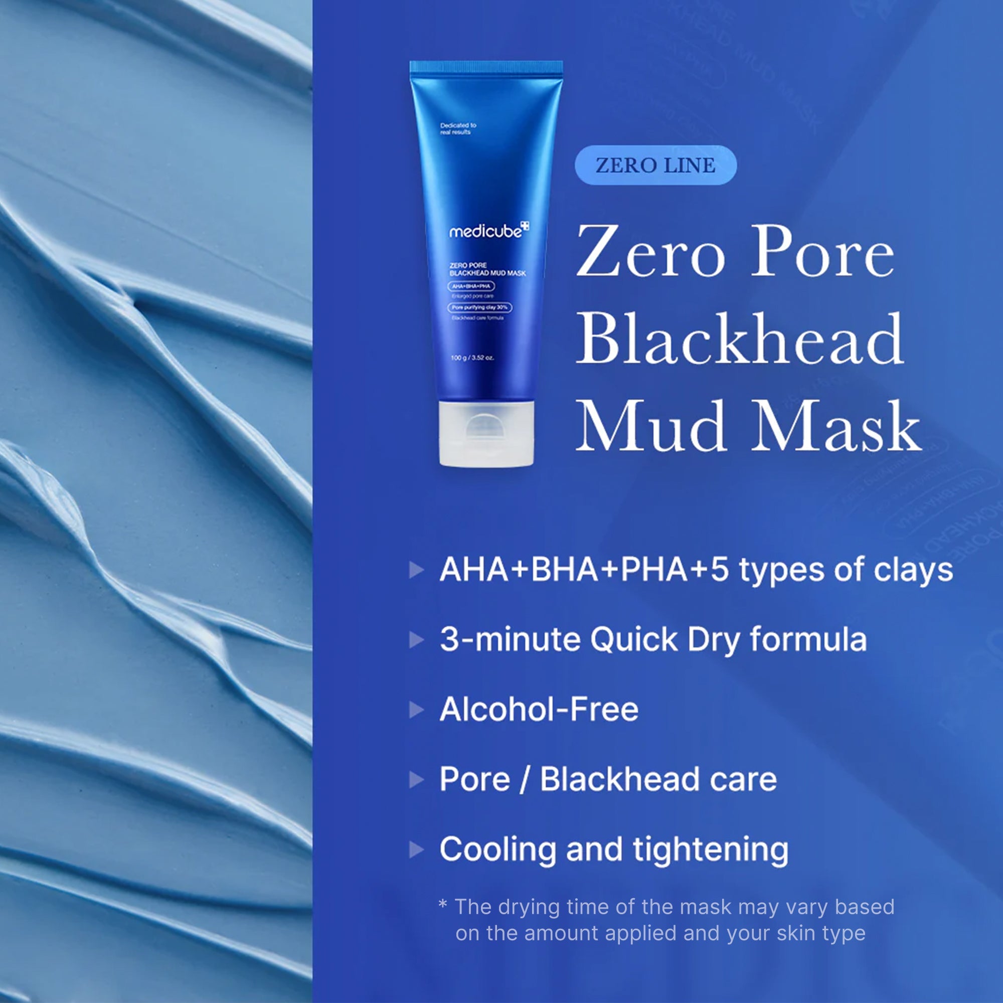 Zero Pore Blackhead Mud Mask H8