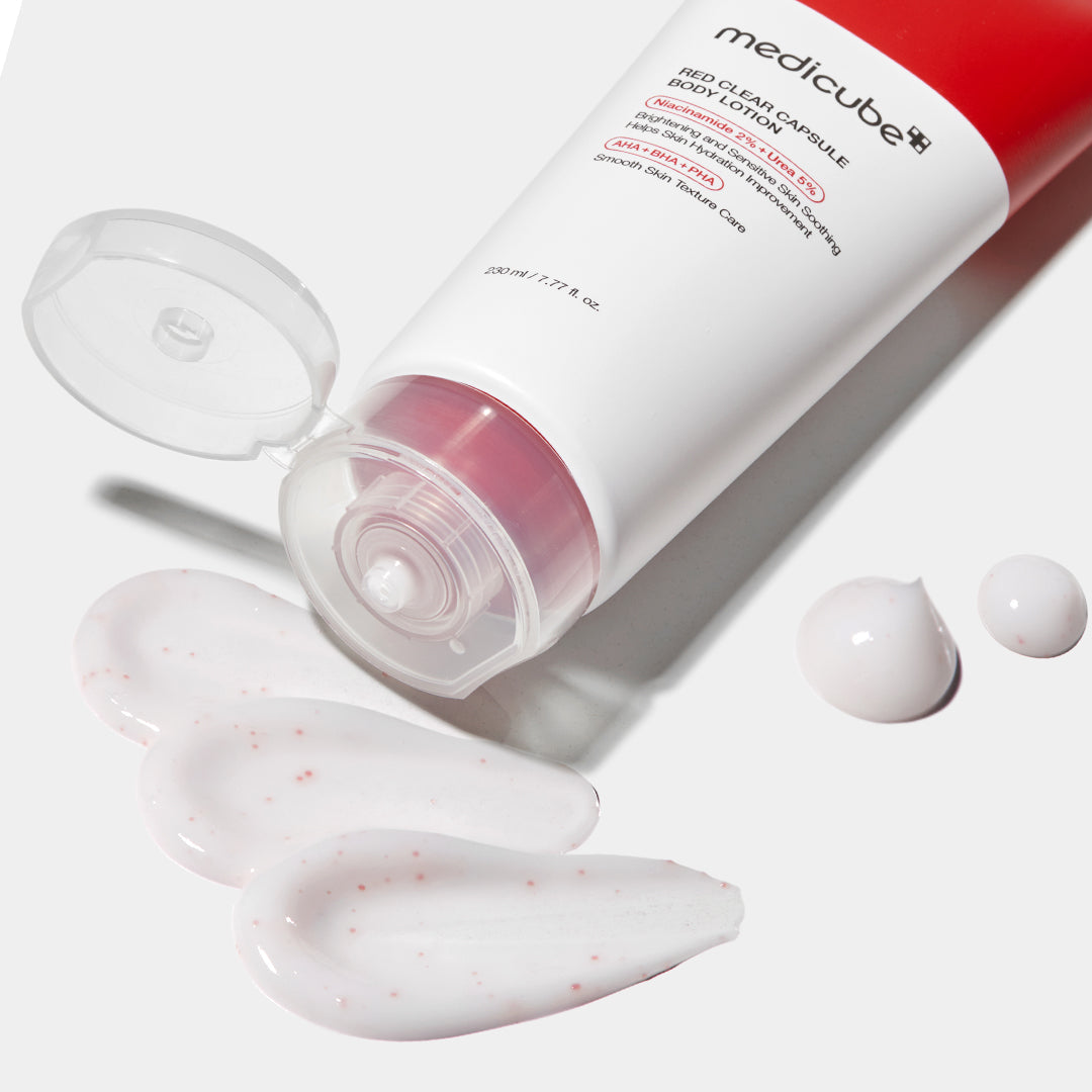 Red Clear Capsule Body Lotion U2
