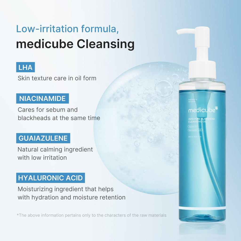 Zero Pore Blackhead Deep Cleansing Oil H8