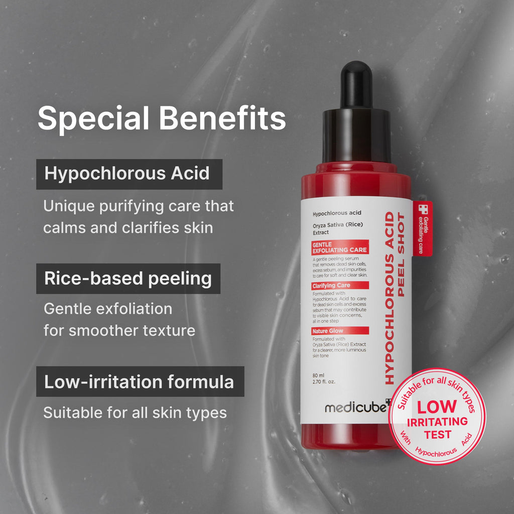 Hypochlorous Acid Rice Peel Shot U2
