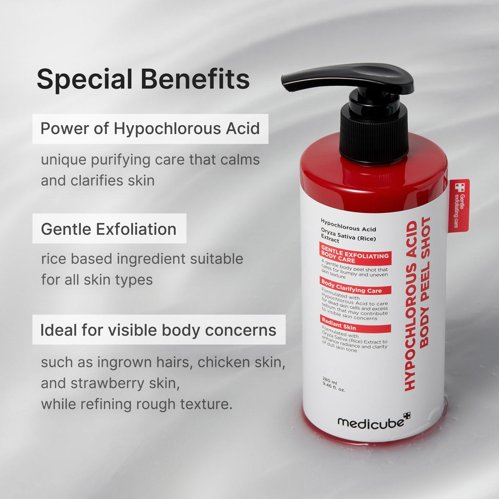 Hypochlorous Acid Rice Body Peel Shot Q2