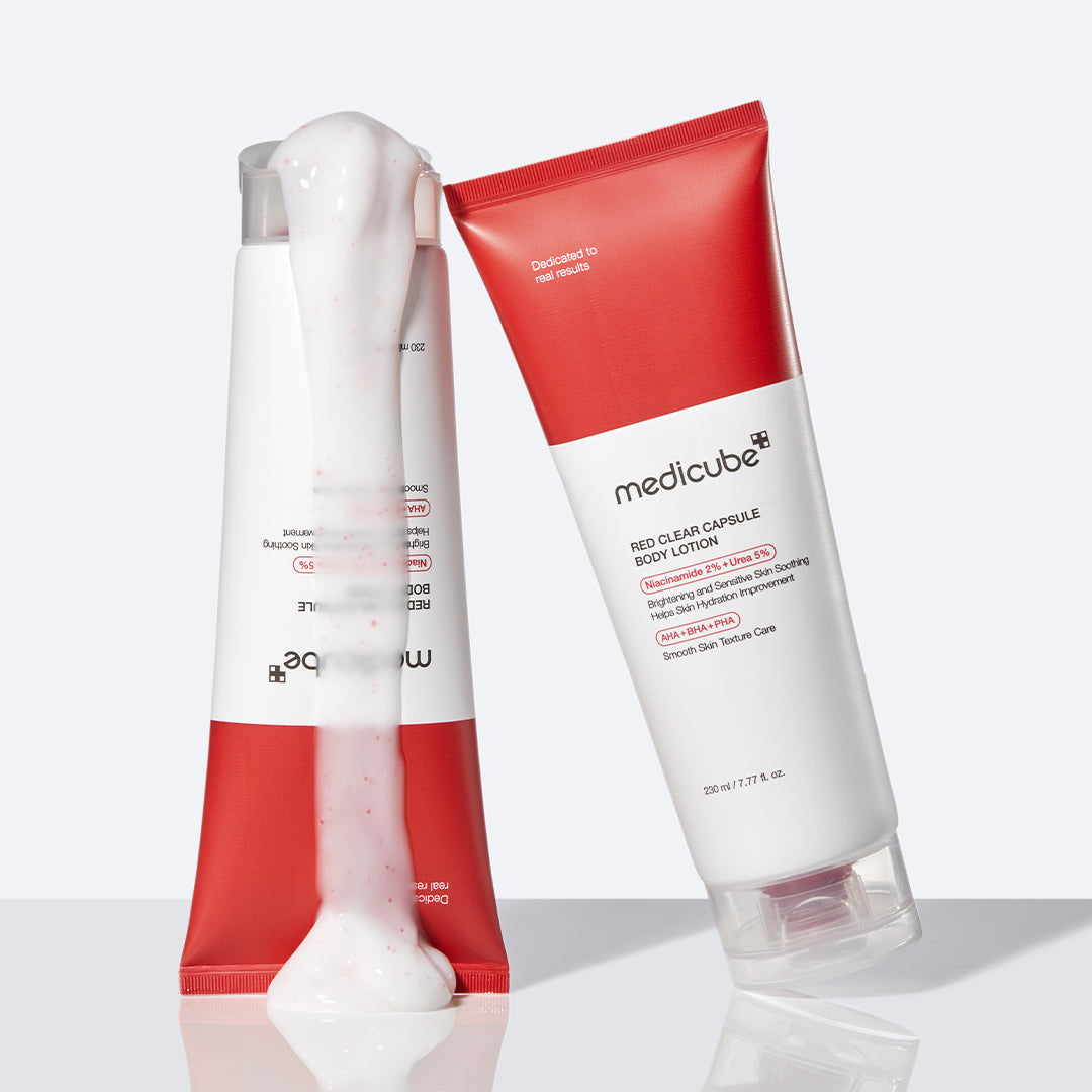 Red Clear Capsule Body Lotion U2