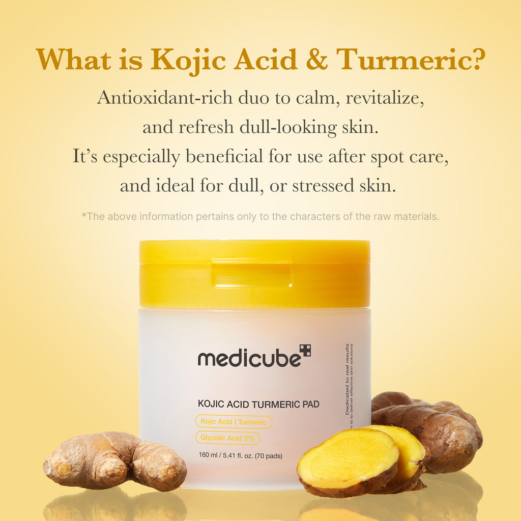 Kojic Acid Tumeric Toner Pad Z1