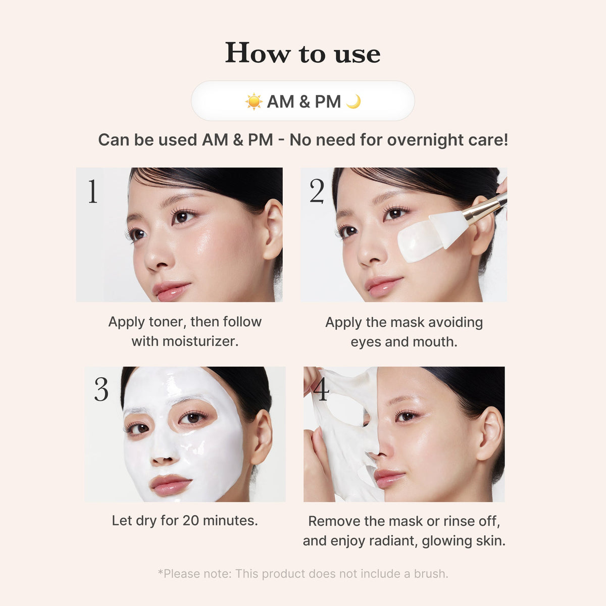 Collagen Milky Glow Daytime Wrapping Mask D2
