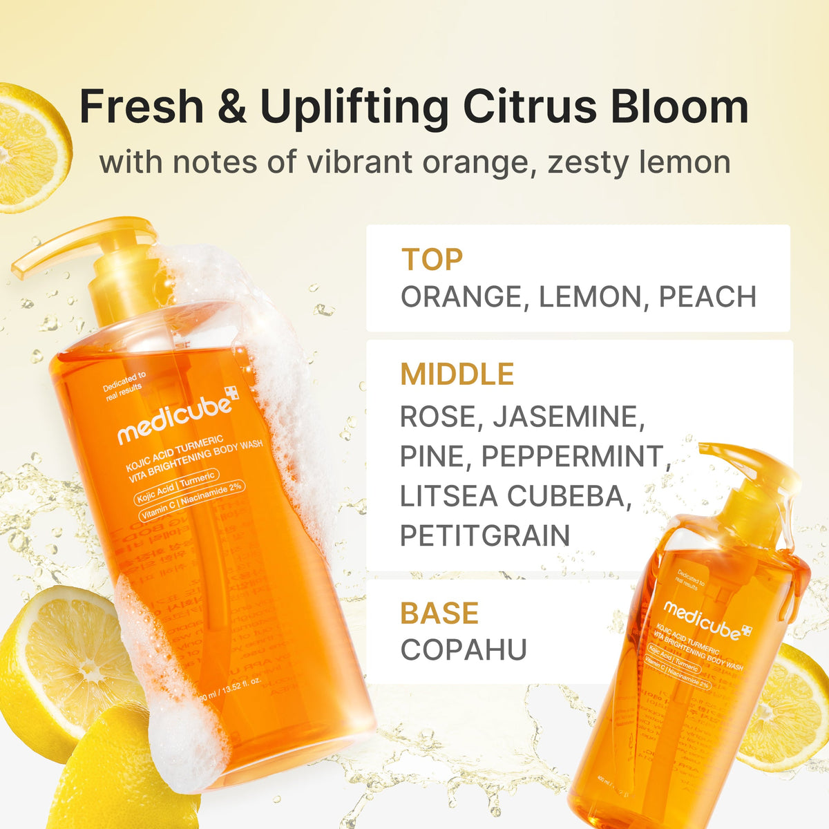 Kojic Acid Turmeric Brightening Body Wash N7