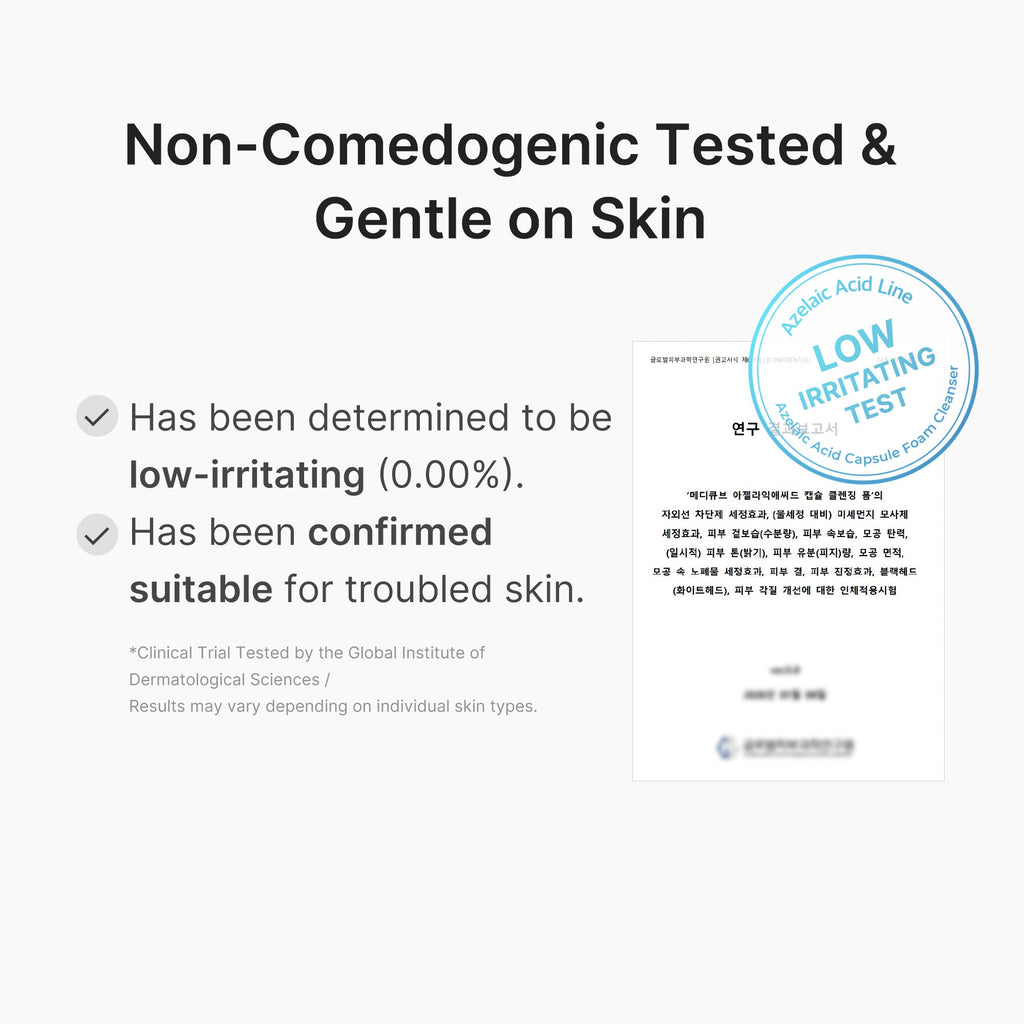Azelaic Acid Capsule Foam Cleanser Y8