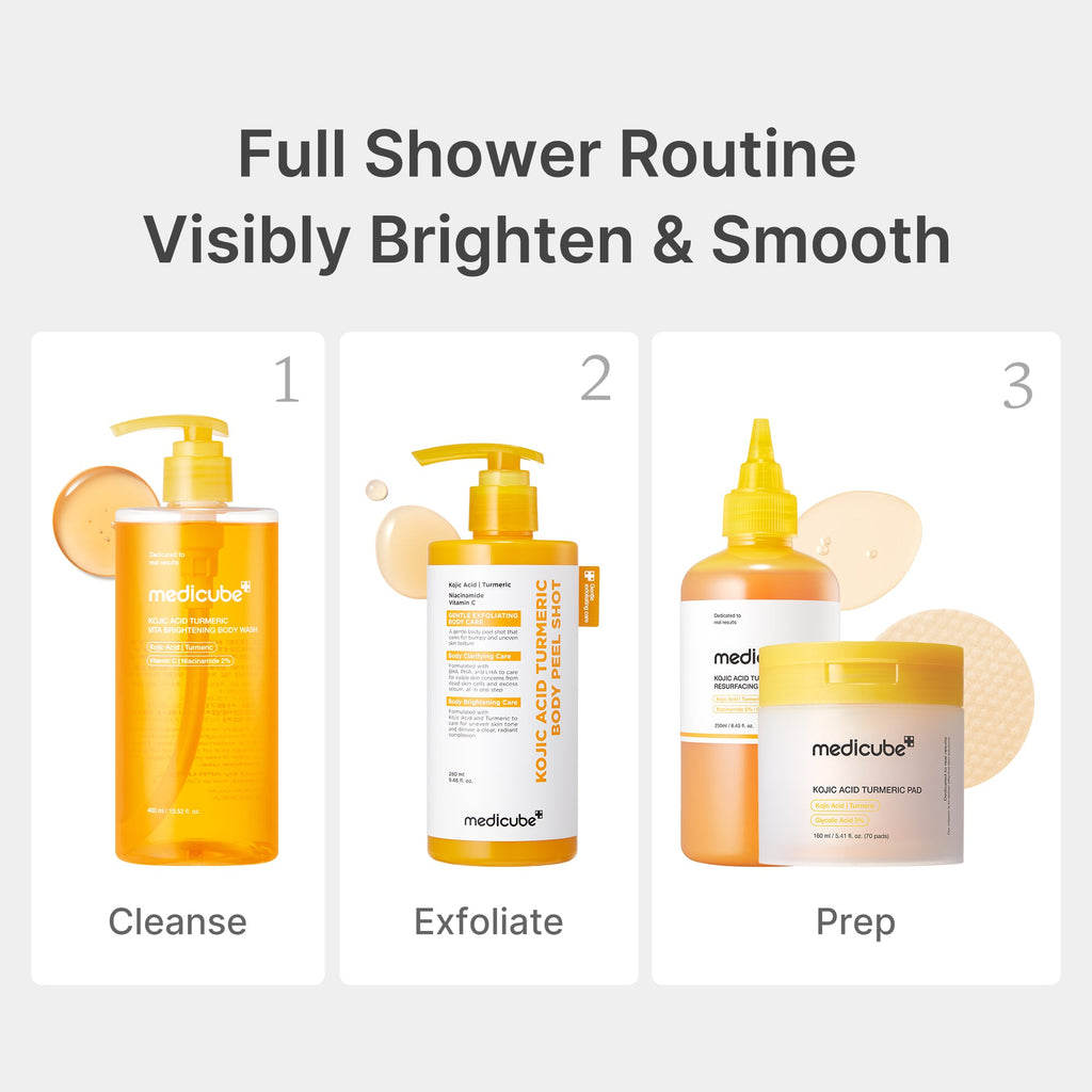 Kojic Acid Turmeric Brightening Body Wash H8