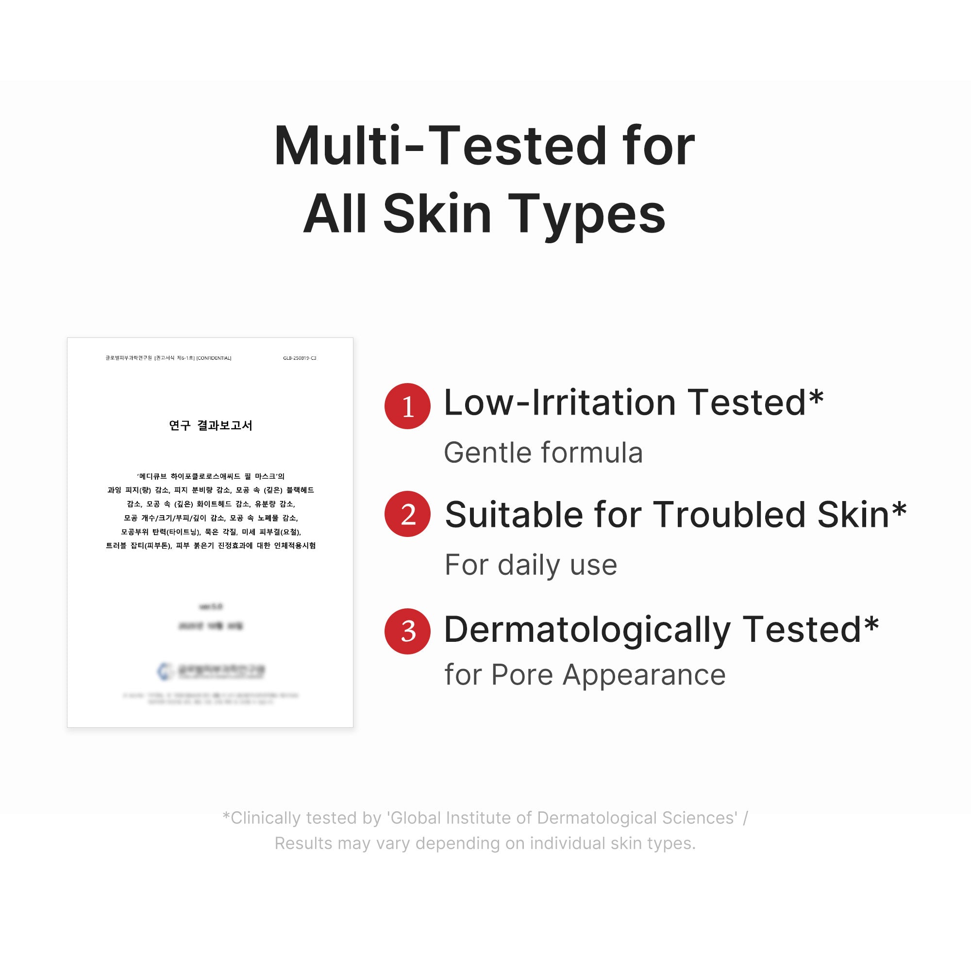 Hypochlorous Acid Peel Mask D7