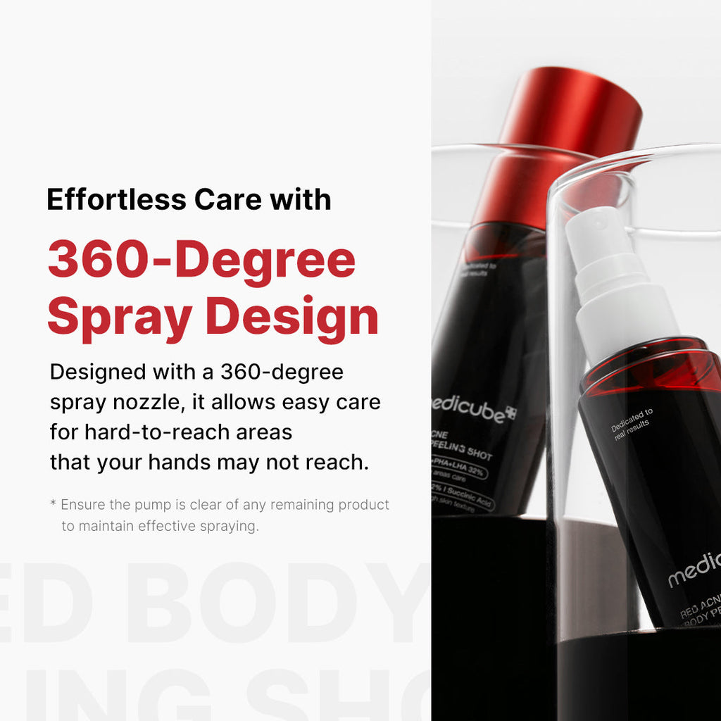Red Body Peeling Shot Cleanser D9