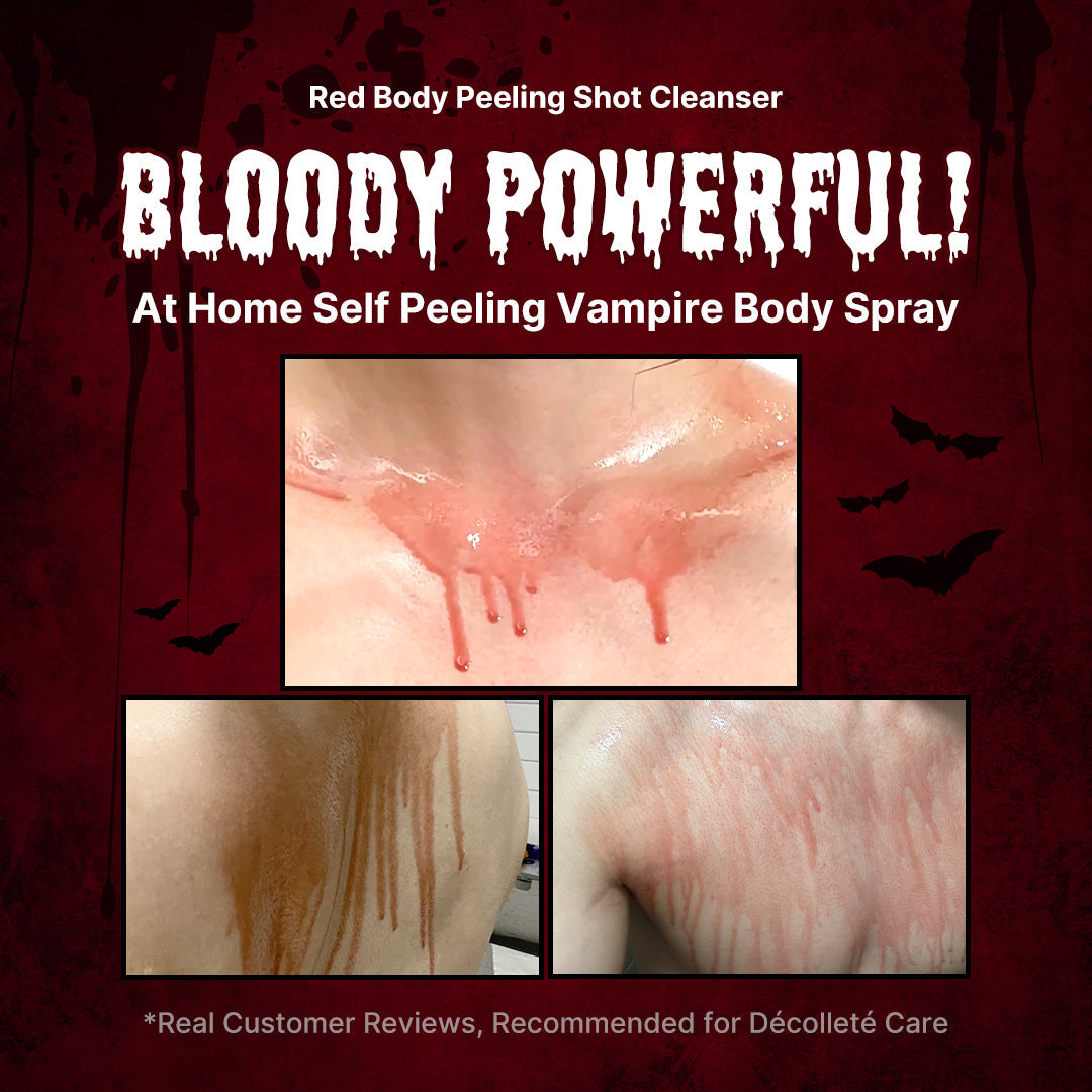 Red Body Peeling Shot Cleanser D9