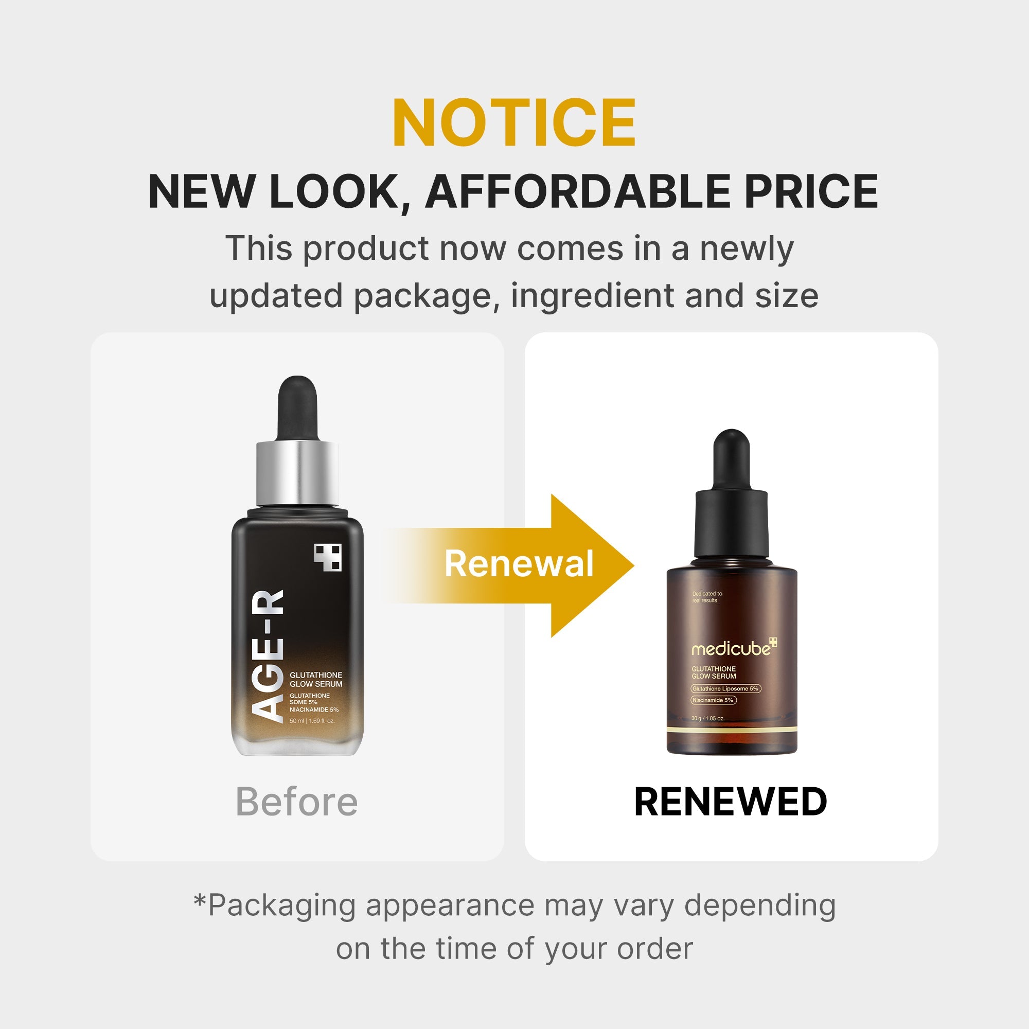 AGE-R Glutathione Glow Serum A1