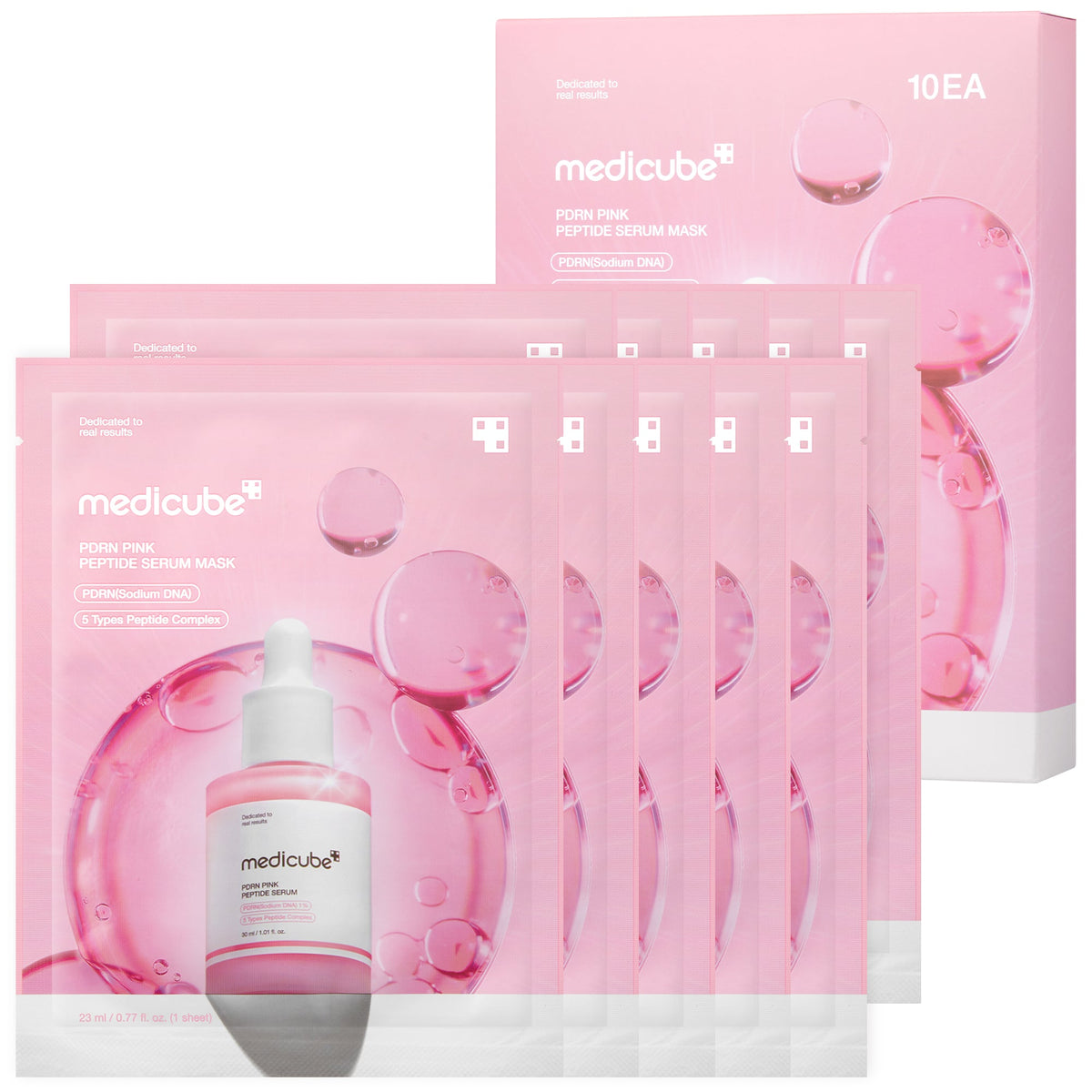 PDRN Pink Peptide Ampoule Mask X5