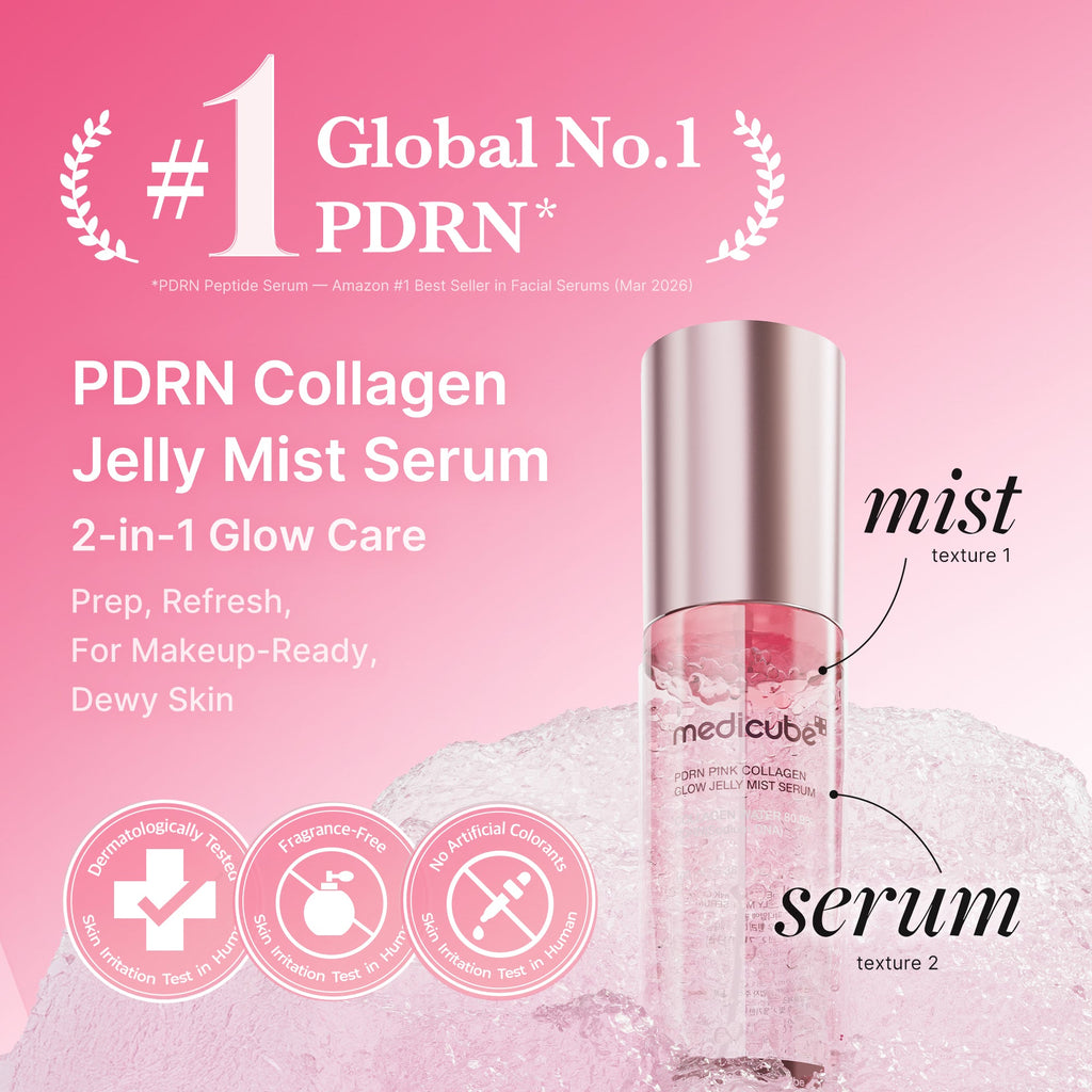 PDRN Pink Collagen Glow Jelly Mist Serum L8