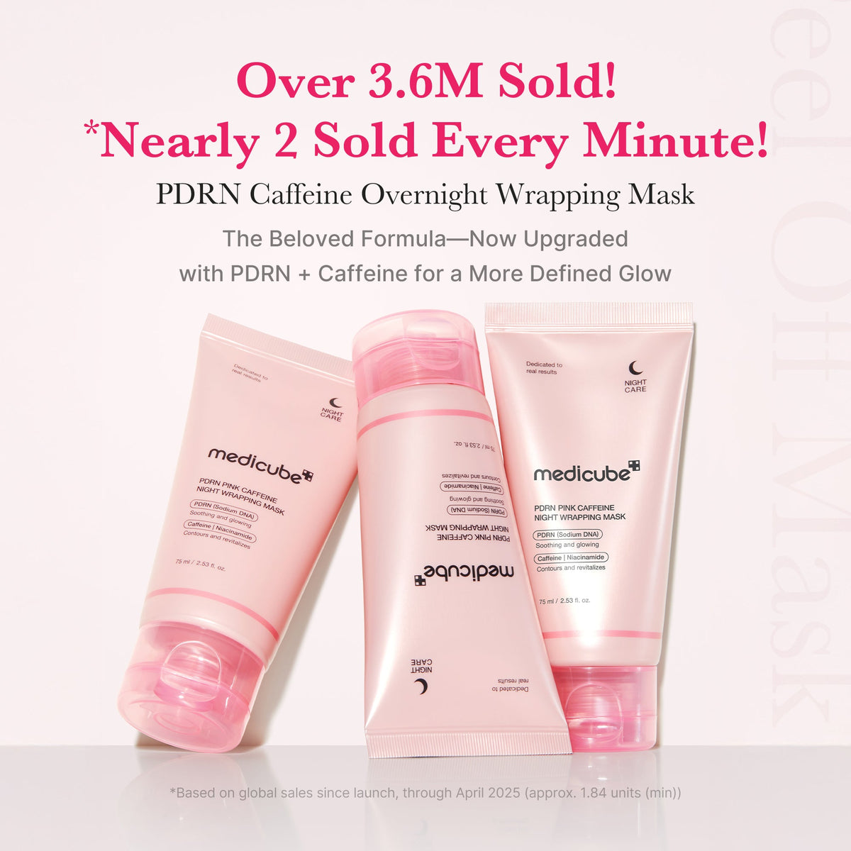 PDRN Pink Caffeine Overnight Wrapping Mask P0