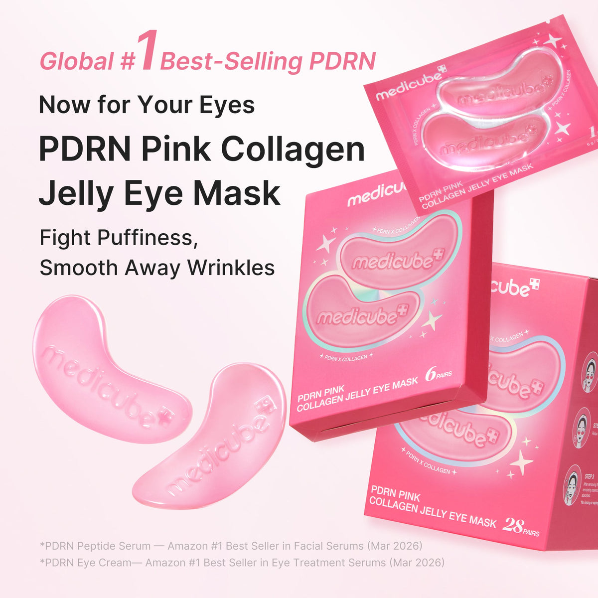 PDRN Pink Collagen Jelly Eye Mask U9