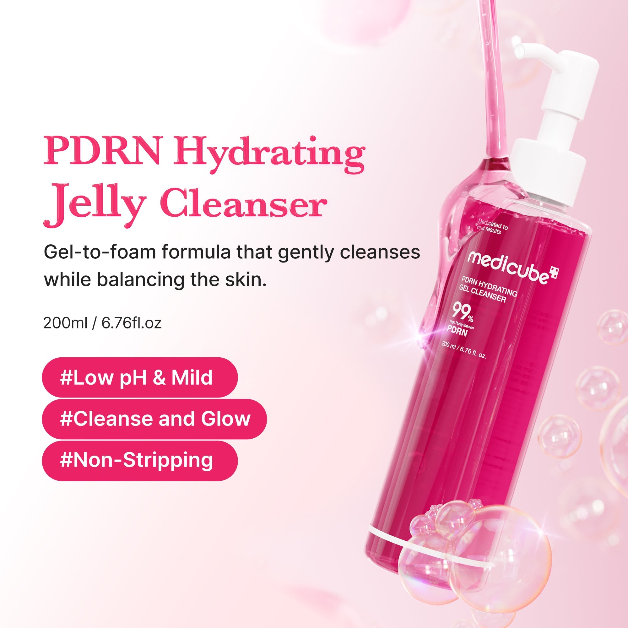 PDRN Pink Gel Cleanser G2