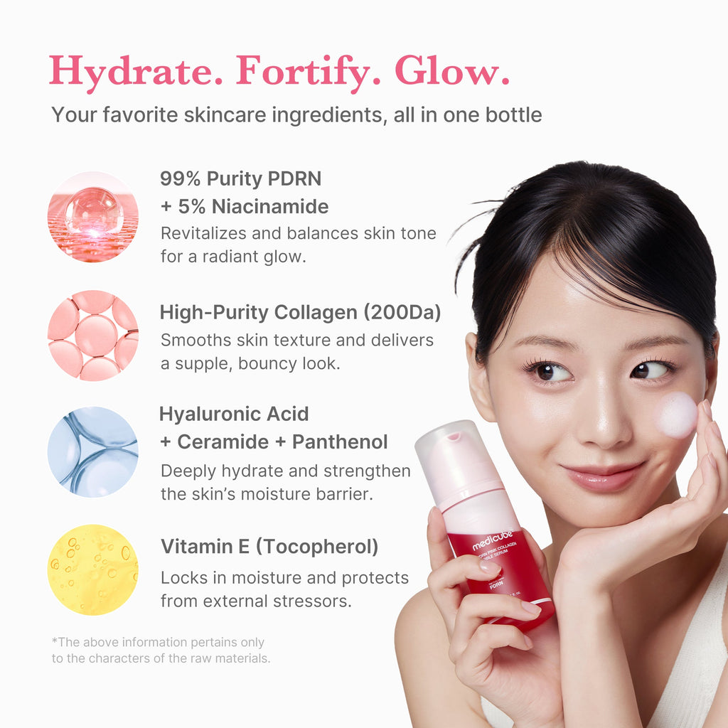 PDRN Pink Collagen Bubble Serum C4