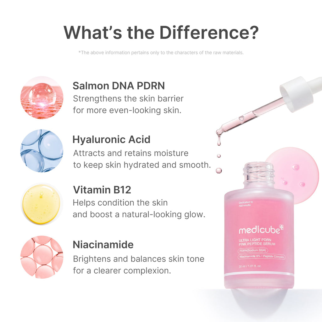 Ultra Light PDRN Pink Peptide Serum D2