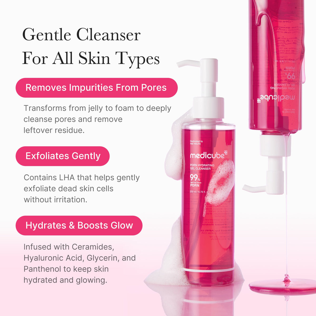 PDRN Pink Gel Cleanser G2