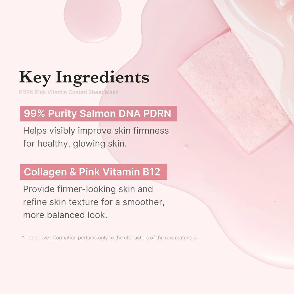 PDRN Pink Vita Coating Sheet Mask Q5