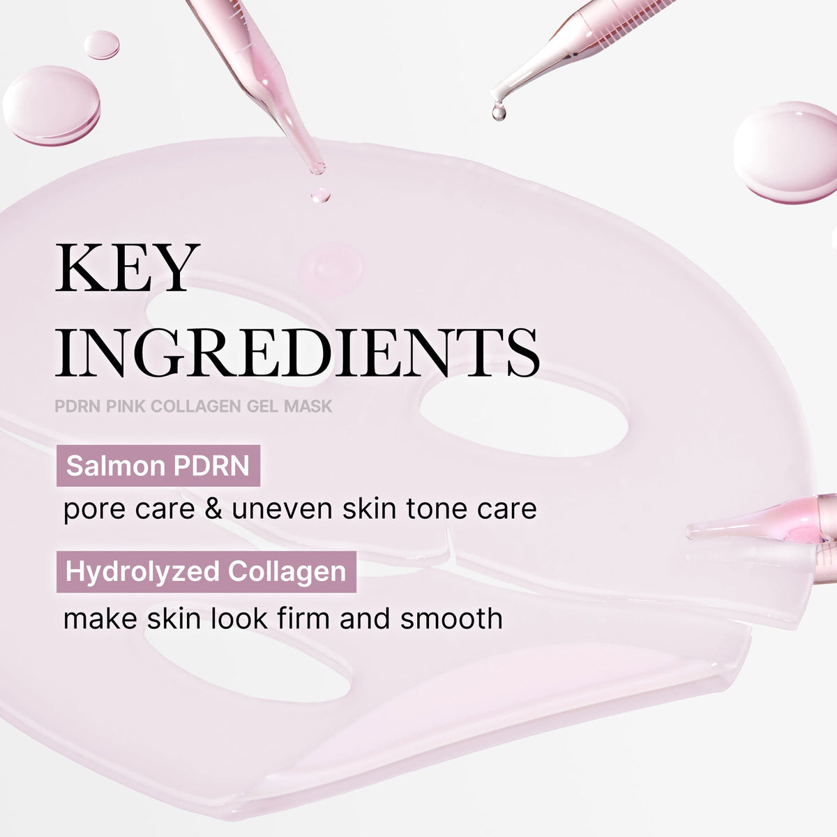 Salmon PDRN Pink Collagen Jelly Gel Mask U7