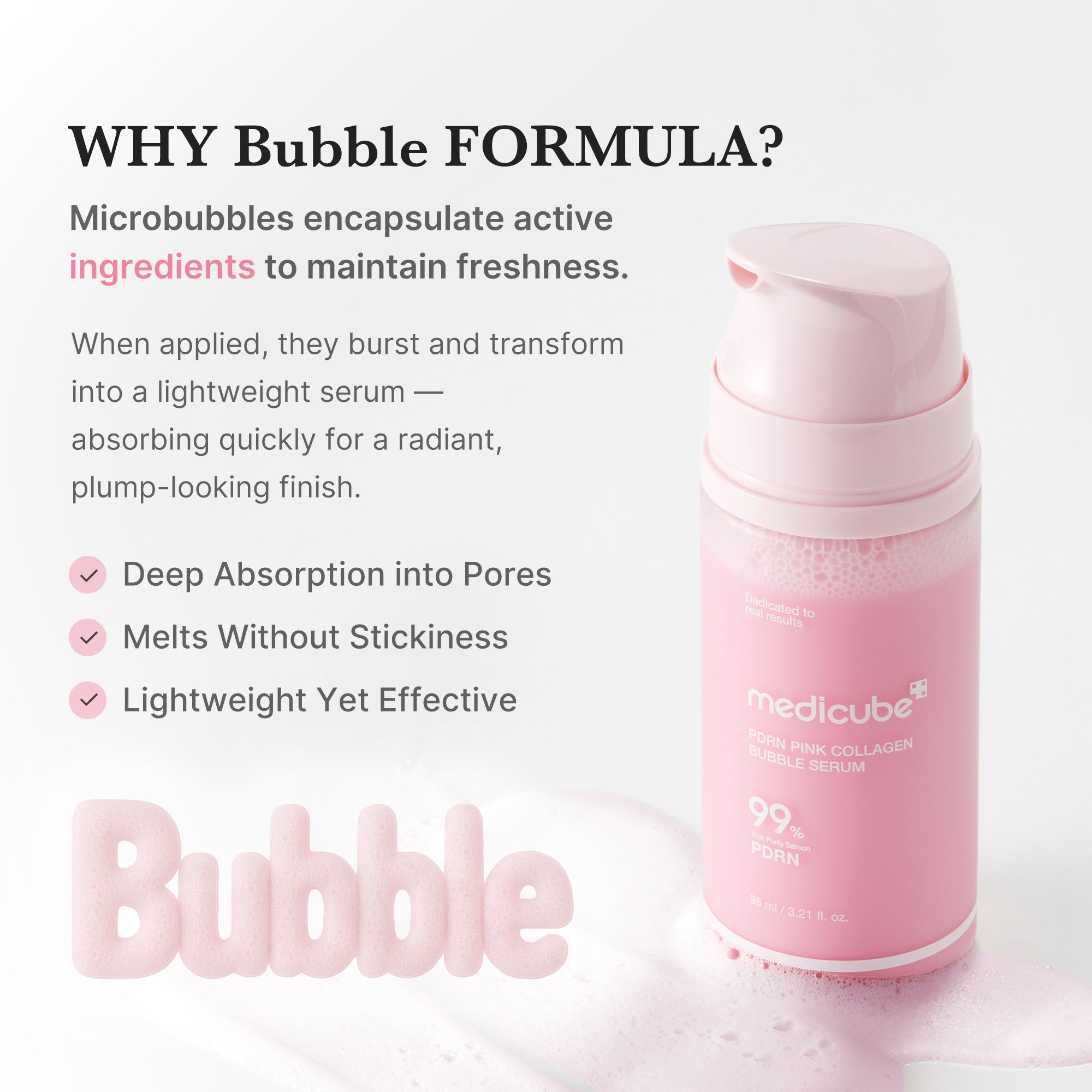 PDRN Pink Collagen Bubble Serum K7