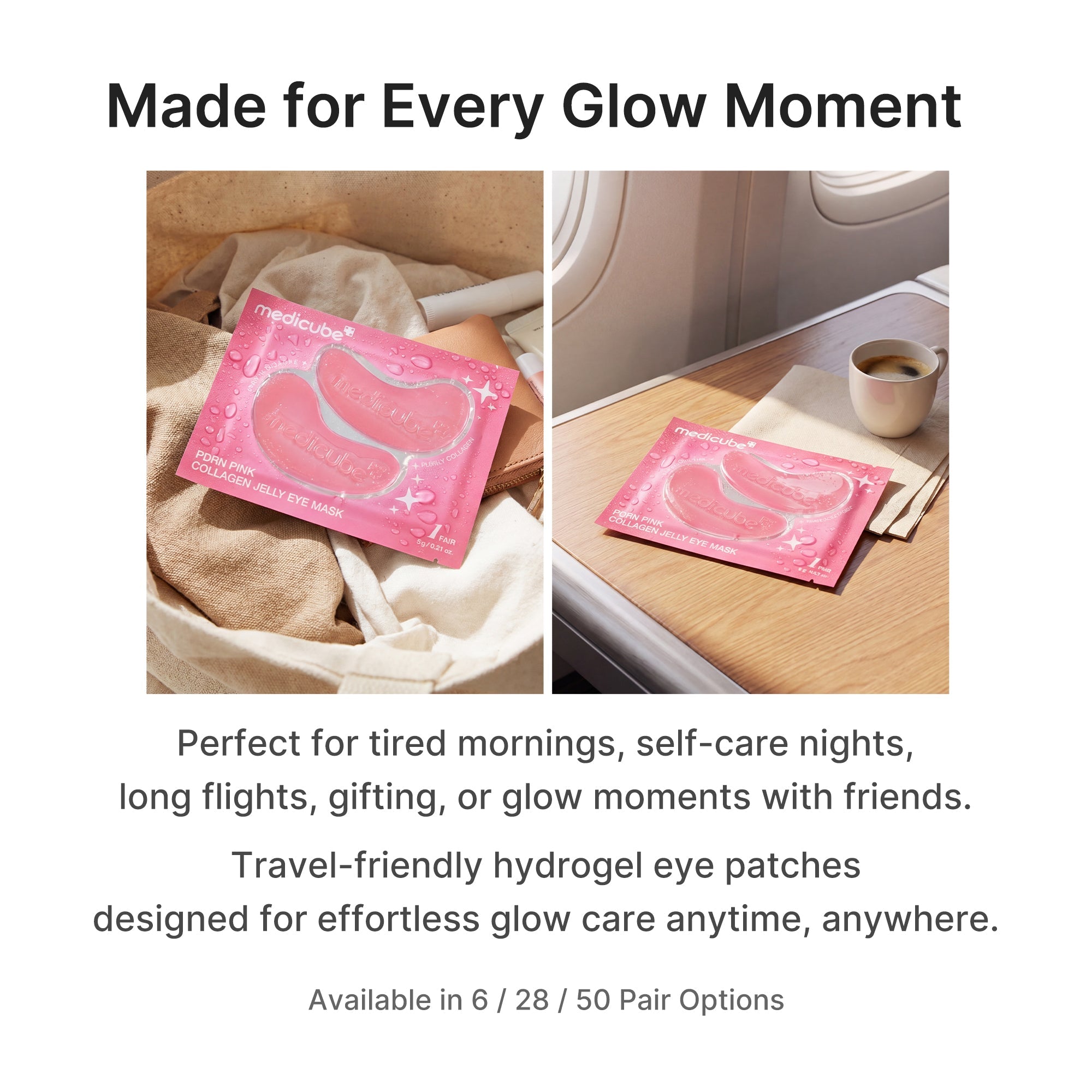 PDRN Pink Collagen Jelly Eye Mask O4