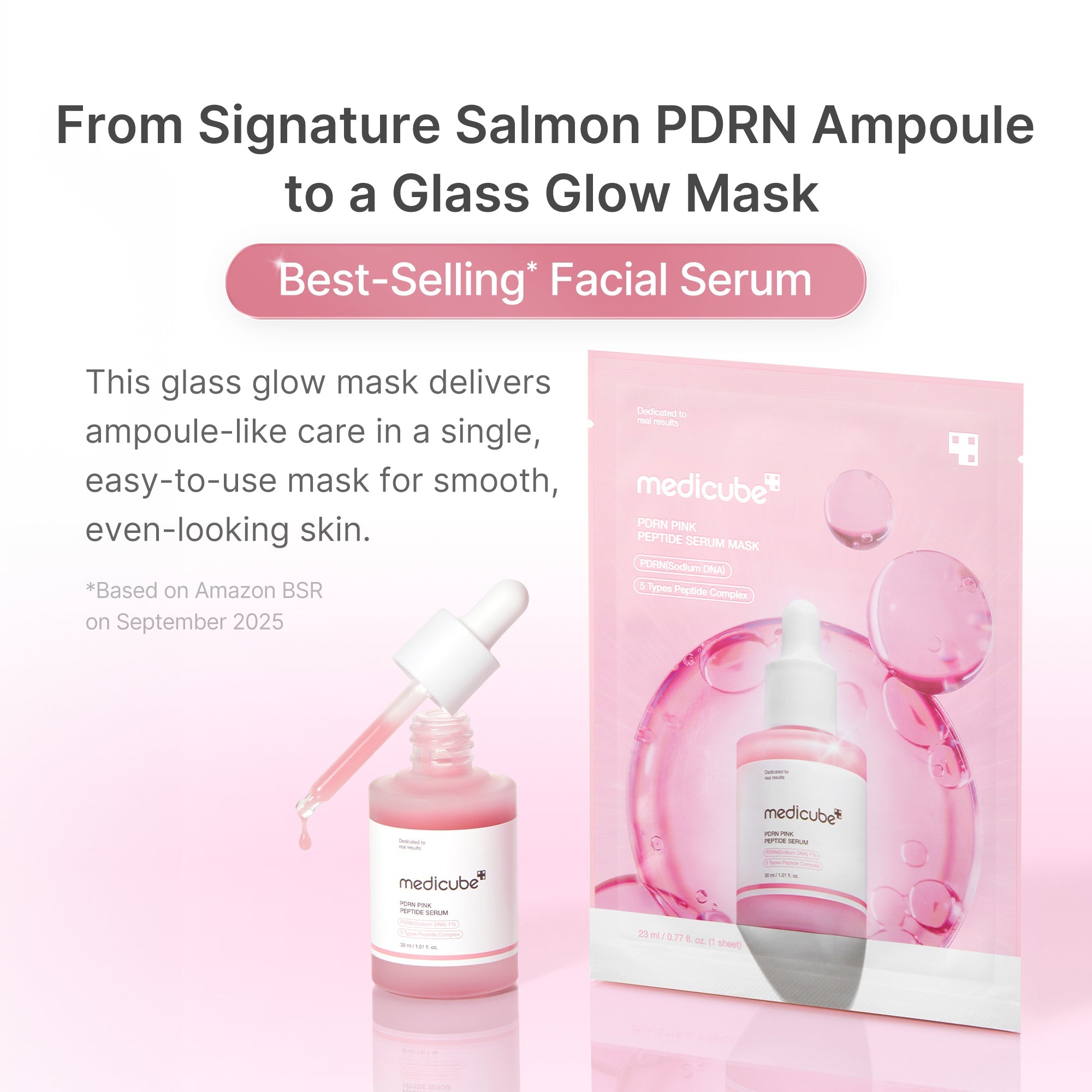PDRN Pink Peptide Ampoule Mask C9