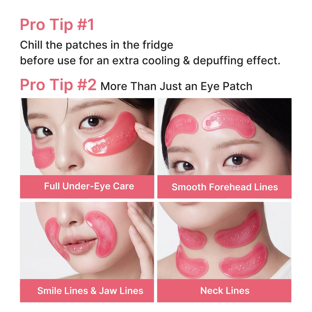 PDRN Pink Collagen Jelly Eye Mask U9