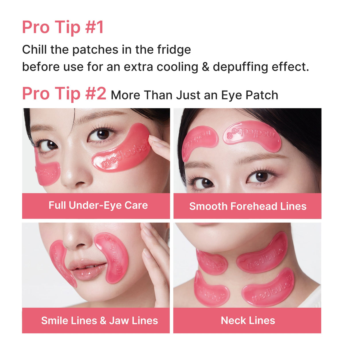 PDRN Pink Collagen Jelly Eye Mask U9