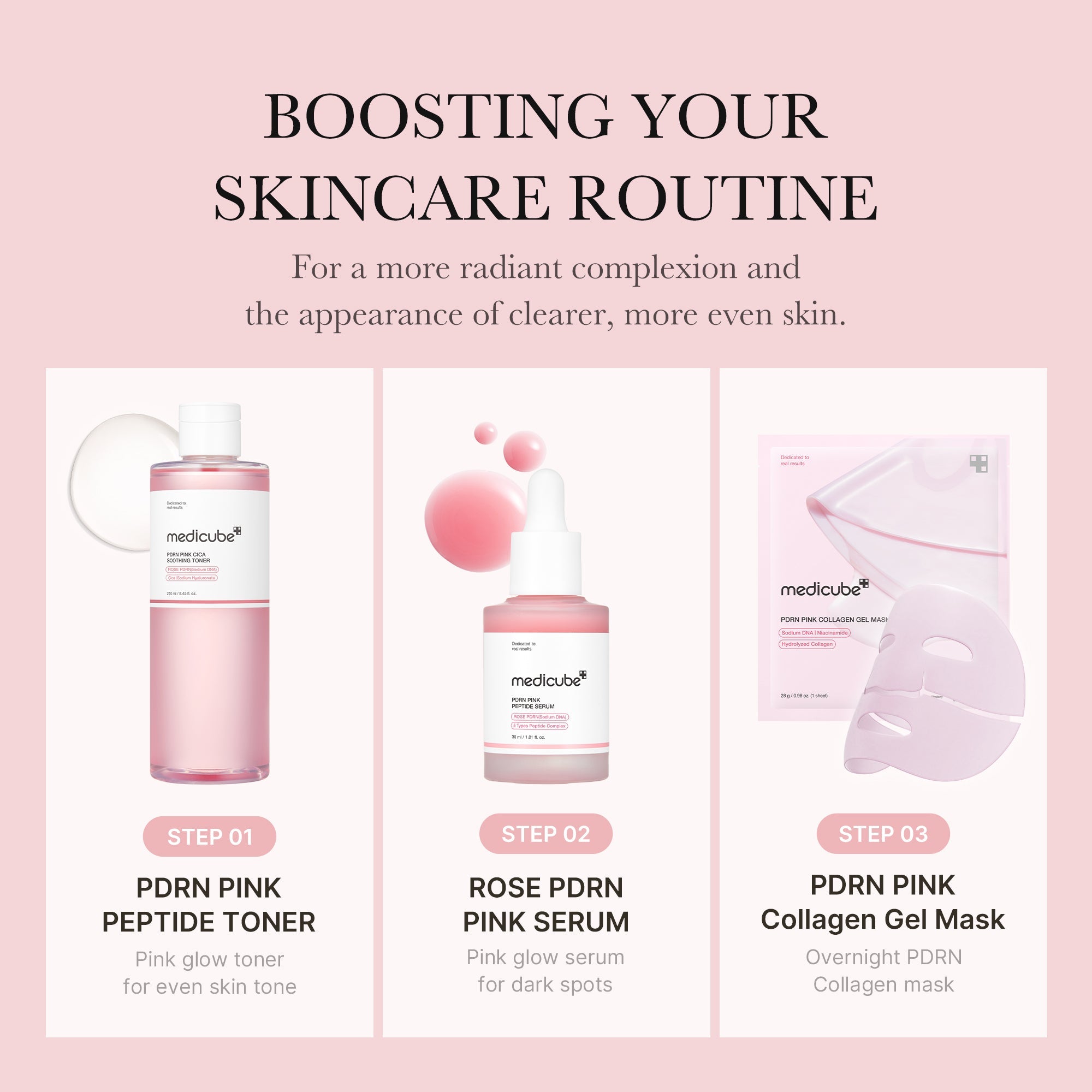 PDRN Pink Peptide Toner R1