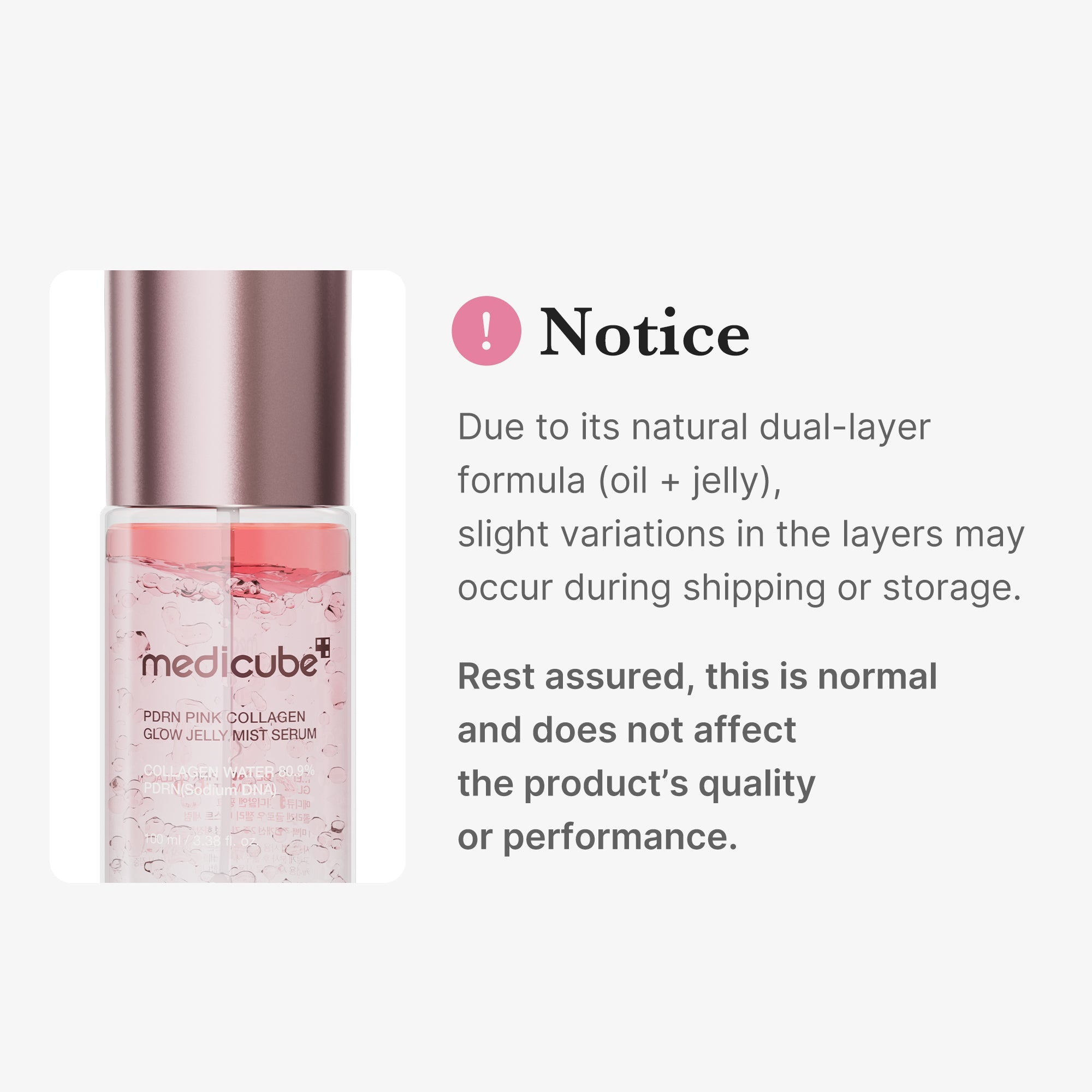 PDRN Pink Collagen Glow Jelly Mist Serum L8