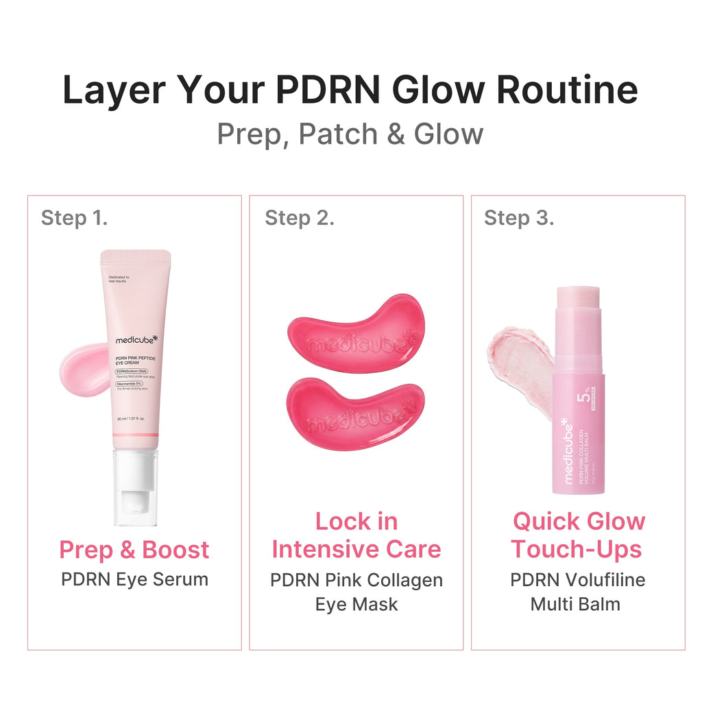 PDRN Pink Collagen Jelly Eye Mask O4