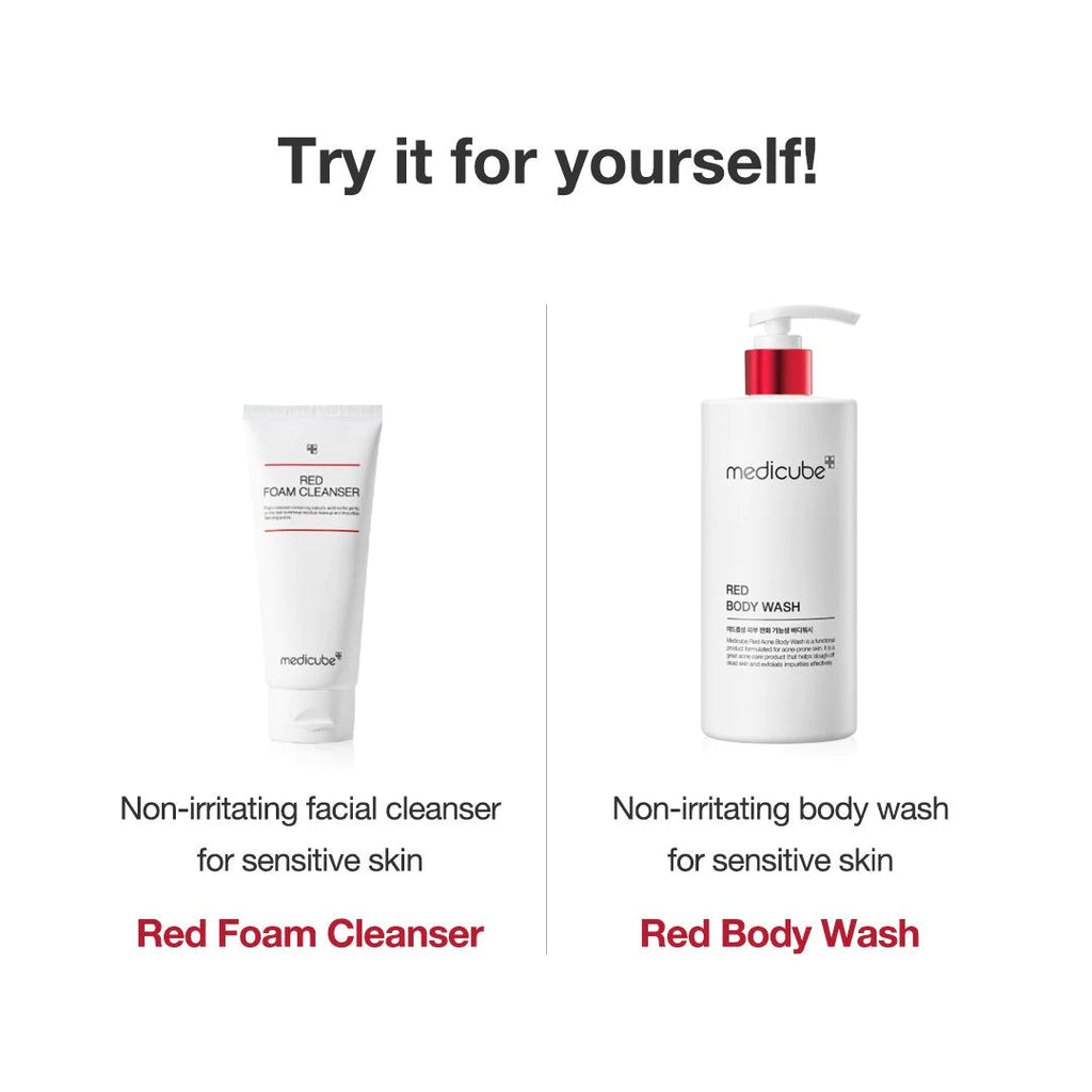 Red Body Wash A4