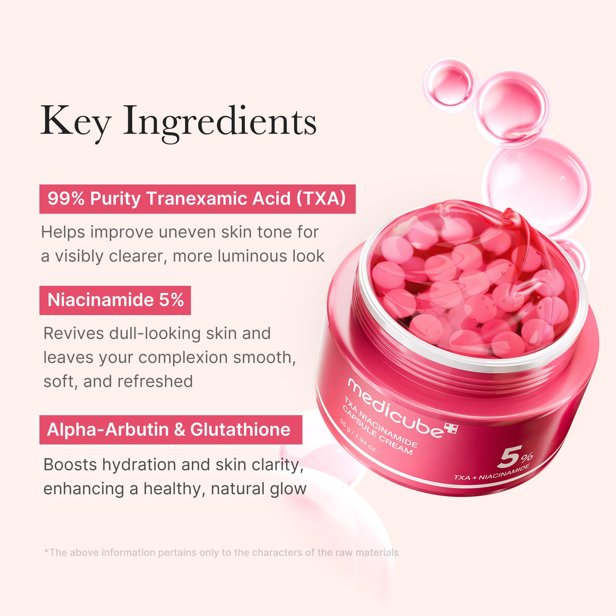TXA Niacinamide Capsule Cream Y1