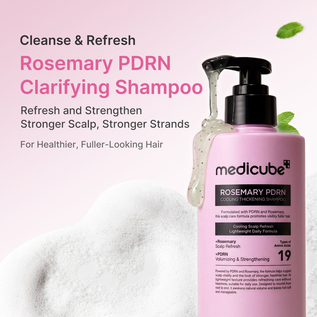 Rosemary PDRN Cooling Thickening Shampoo A7
