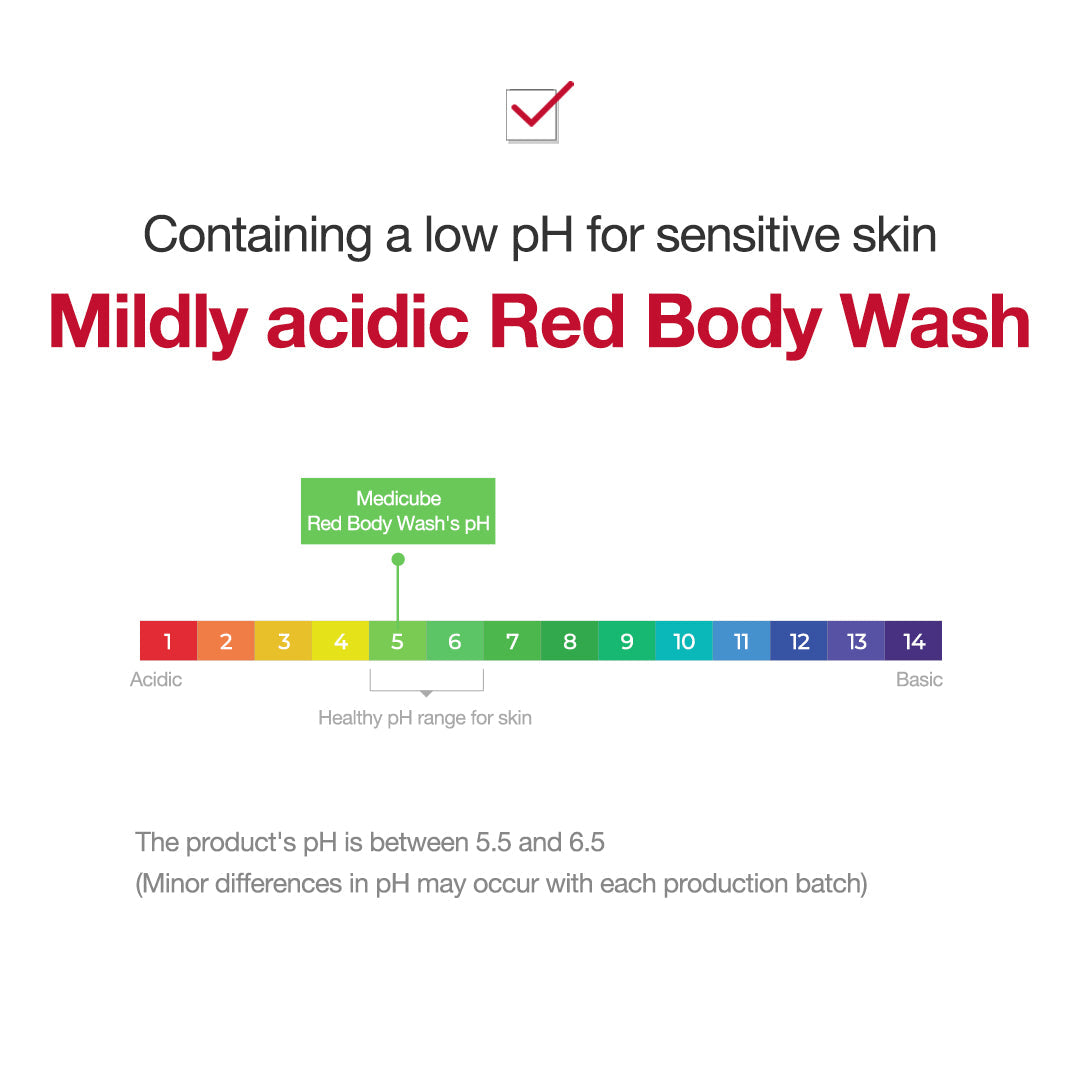 Red Body Wash A4
